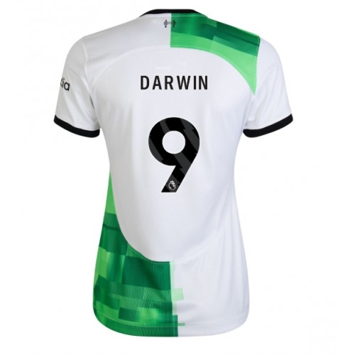 Dámy Fotbalový dres Liverpool Darwin Nunez #9 2023-24 Venkovní Krátký Rukáv